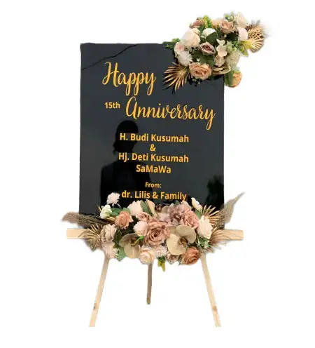 Papan Bunga Akrilik Lape